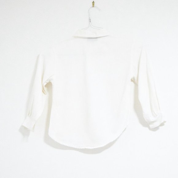 JB BOYS Classic White Button Up Dress Shirt - Picture 3 of 6